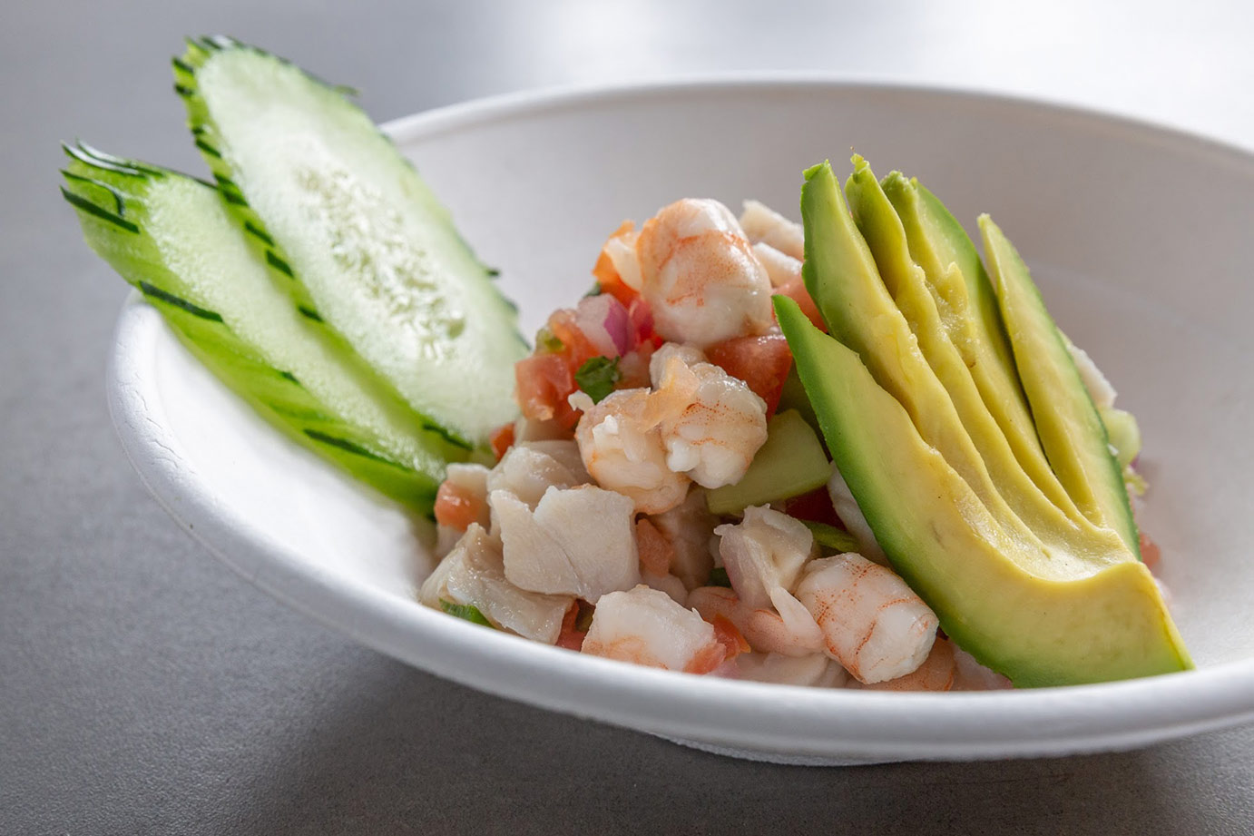 imags of avocado shrimp salad